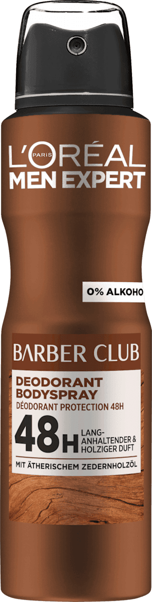 Loreal men expert deo sprey 150ml barber club
