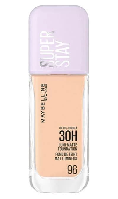 Maybelline superstay lumi matte foundation 96