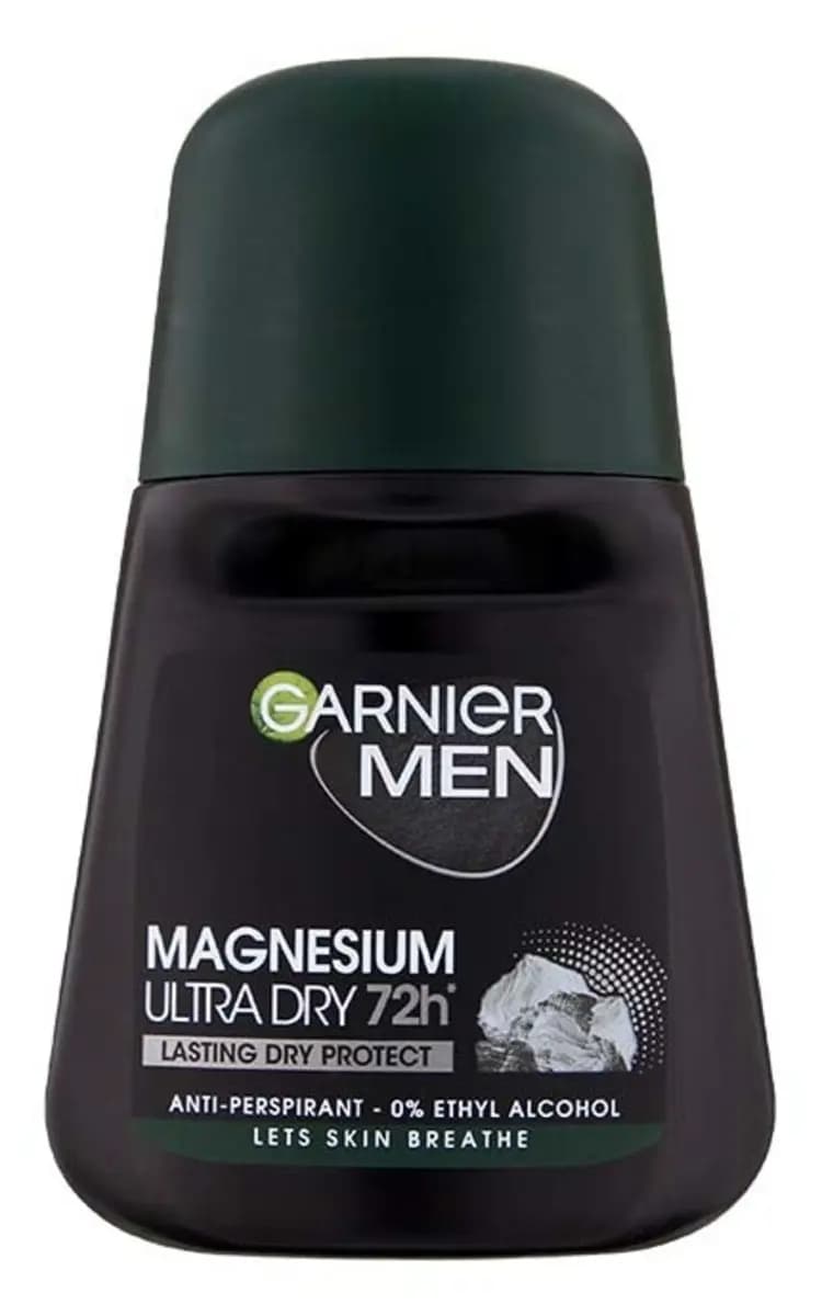 Garnier men magnesium ultra dry roll-on dezodorant, 50 ml