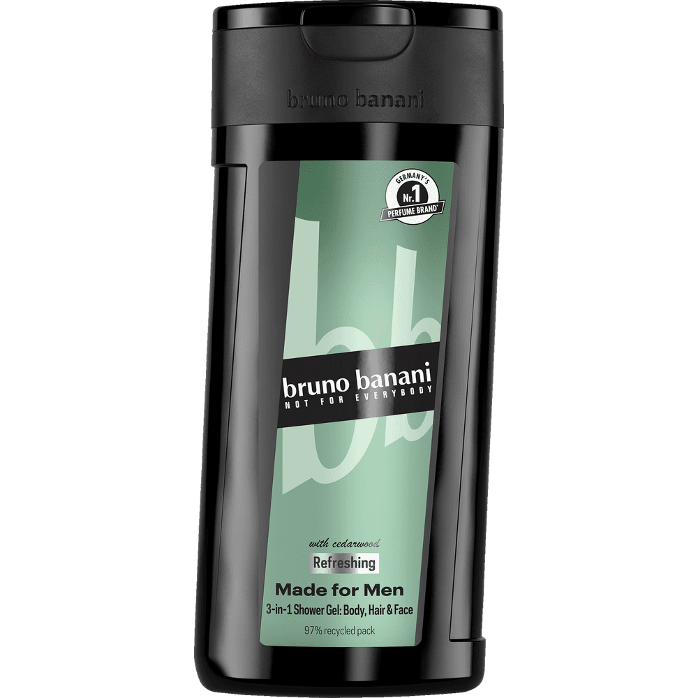 Bruno banani dus geli 250ml 3 in 1 made for man