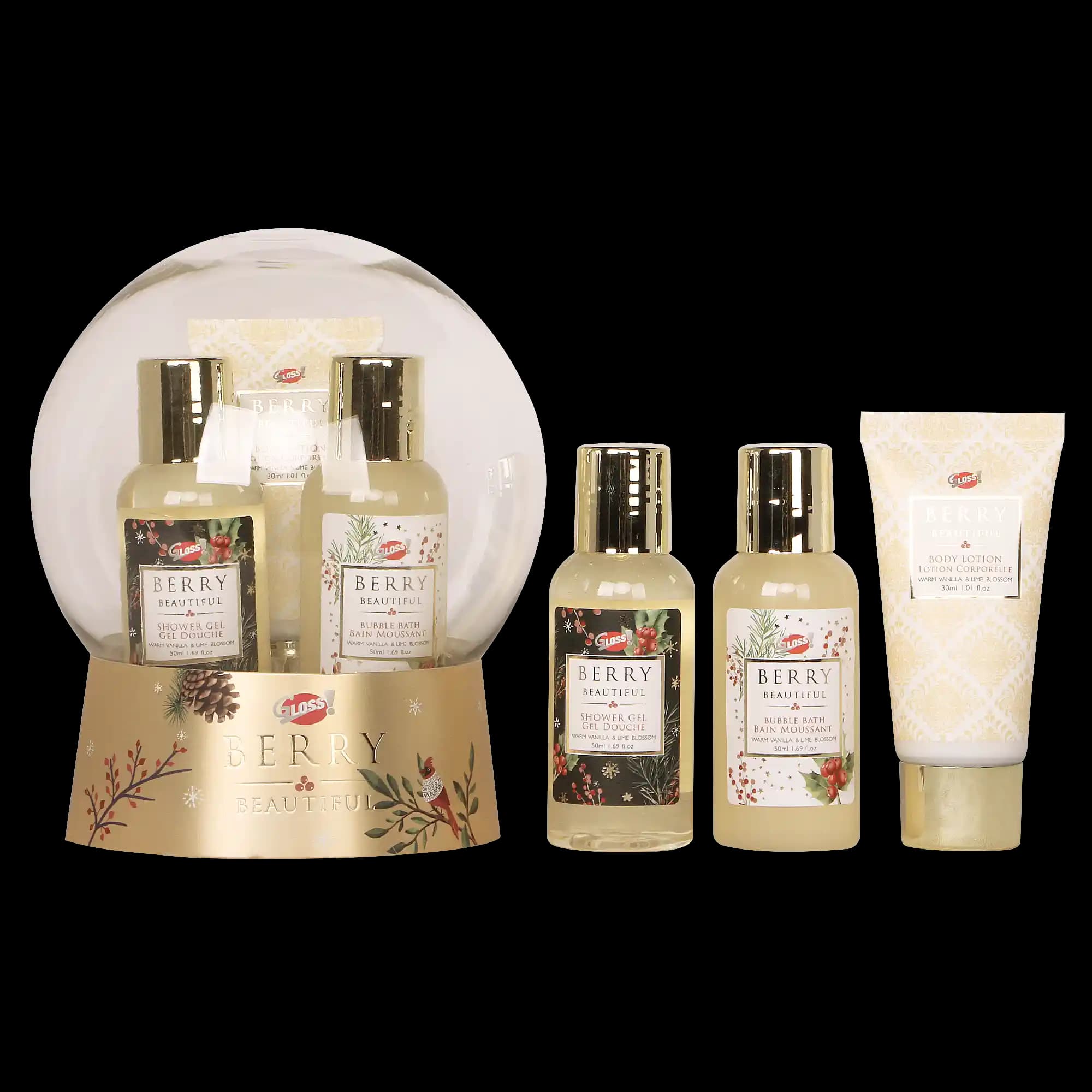 Boule de bain berry beautiful 3lu set