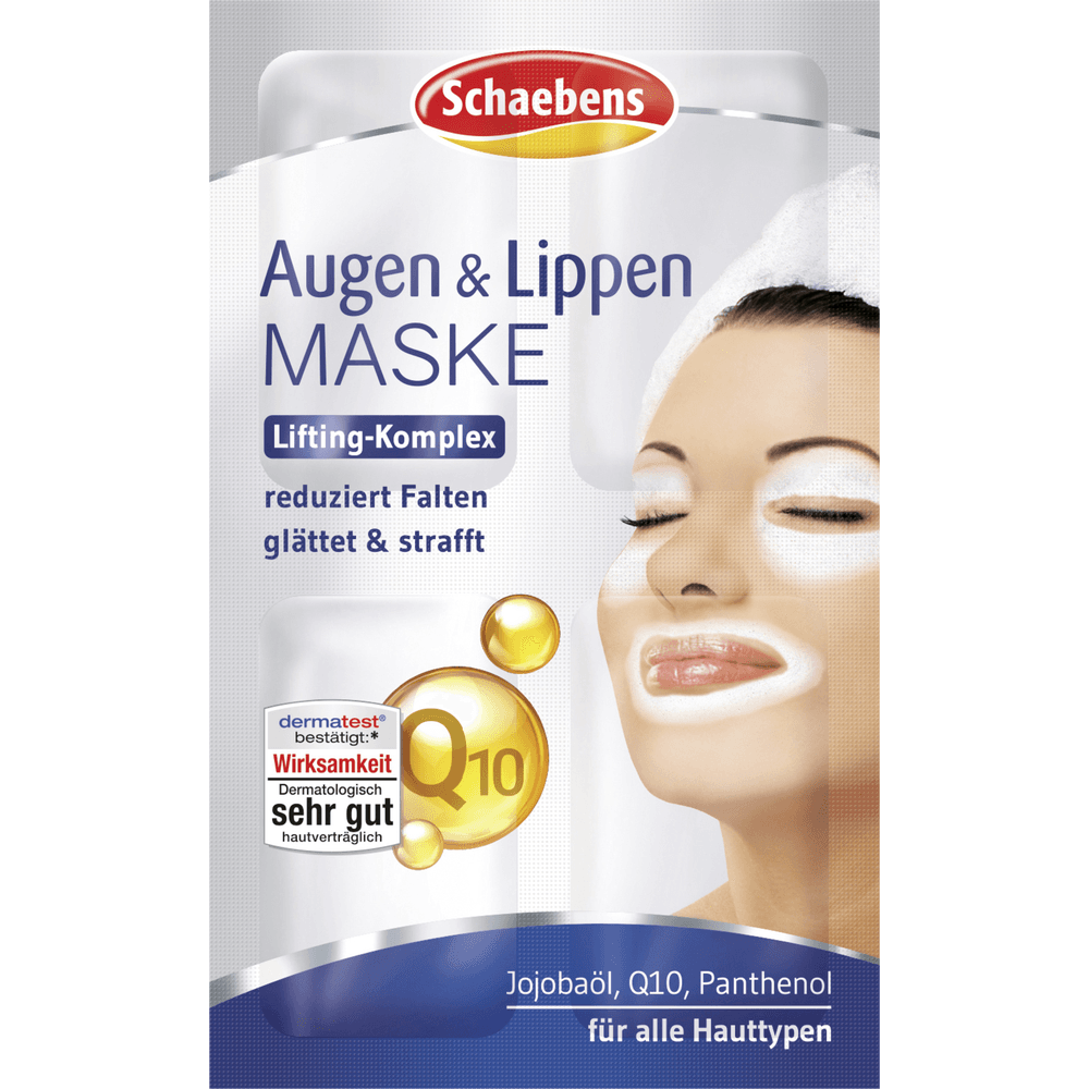 Schaebens goz ve dodaq maska