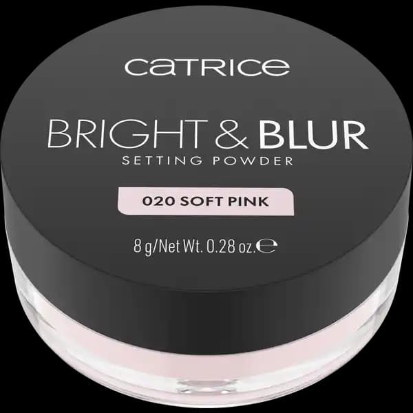 Catrice фиксирующая пудра bright and blur, 020