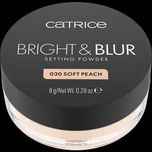Catrice фиксирующая пудра bright and blur, 030