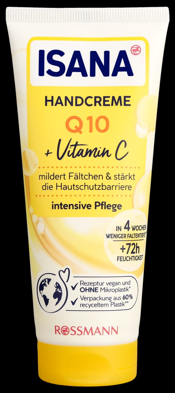 Isana q10 el krem 100ml qirislara qarsi