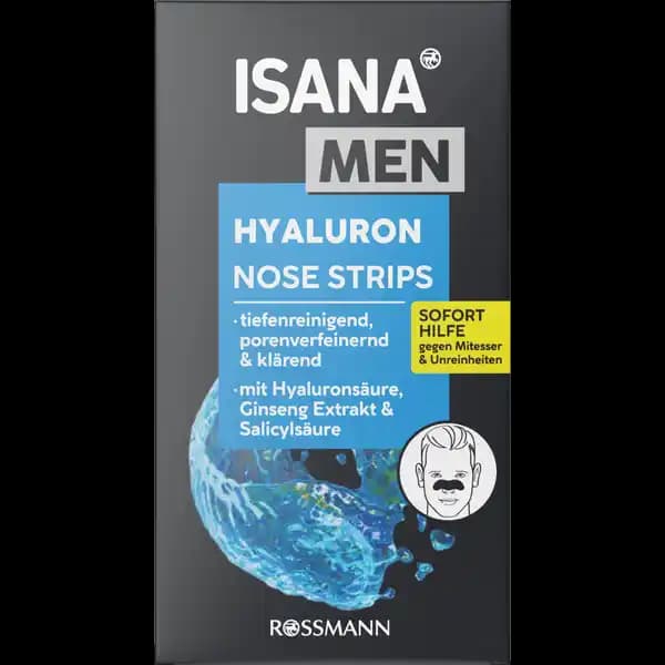 Isana men blackhead nose strips