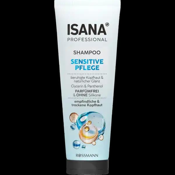 Isana professional həssas baş dərisi üçün şampun, 250 ml