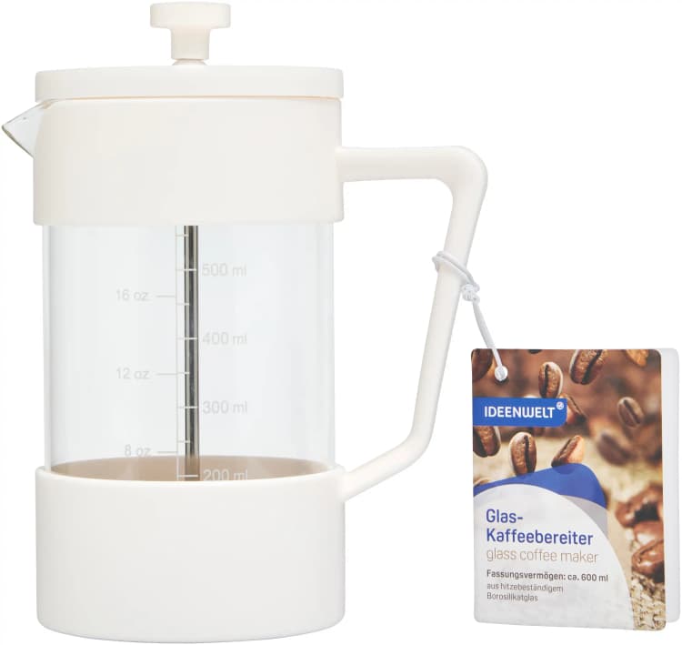 ideenwelt-french-press-krem-600ml