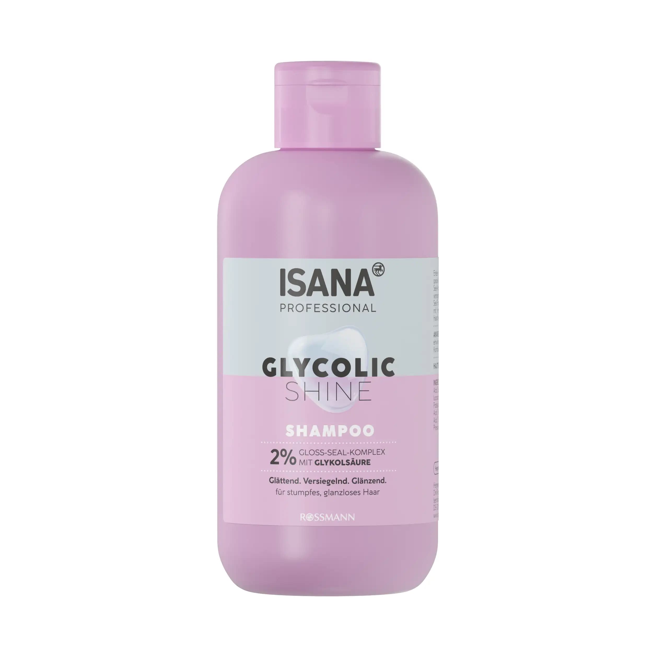 Isana professional glycolic shine şampun, 250 ml