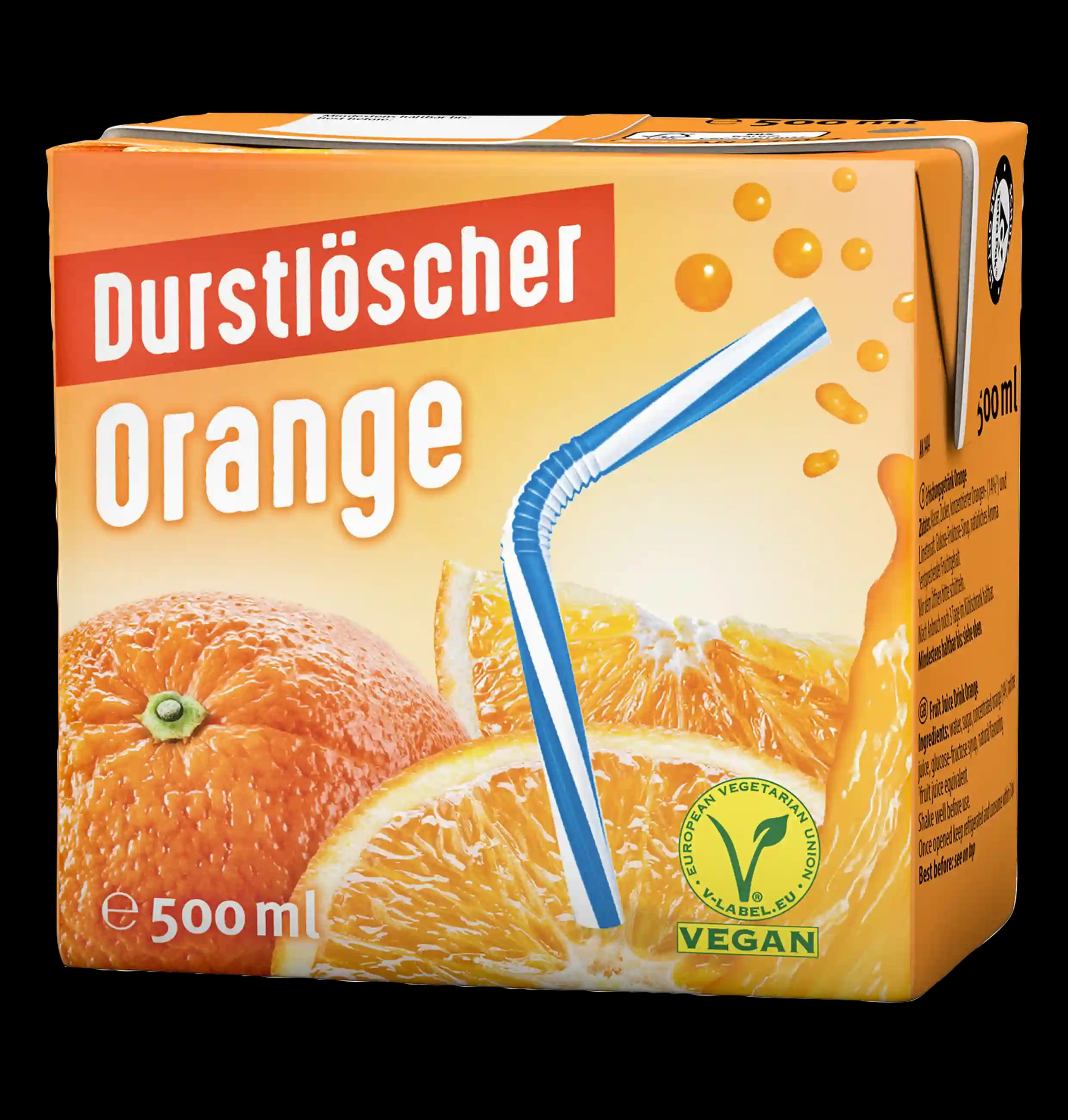 Durstlöscher portağallı meyvə içkisi, 500 ml