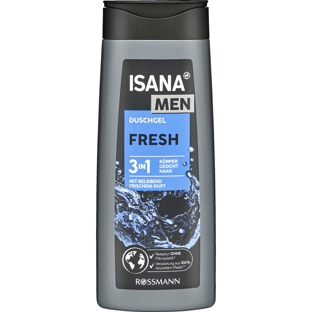 Isana kisi dus gel 3in1 300ml ferahlatici