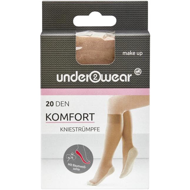 Under2wear komfort diz corab make up 35/38