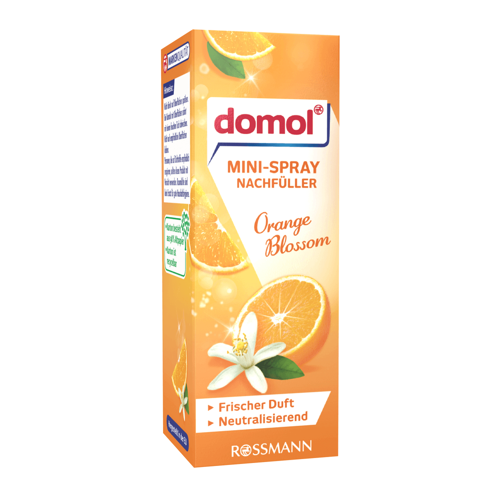 Domol hava teravetlendirici 25ml portagal ehtiyat