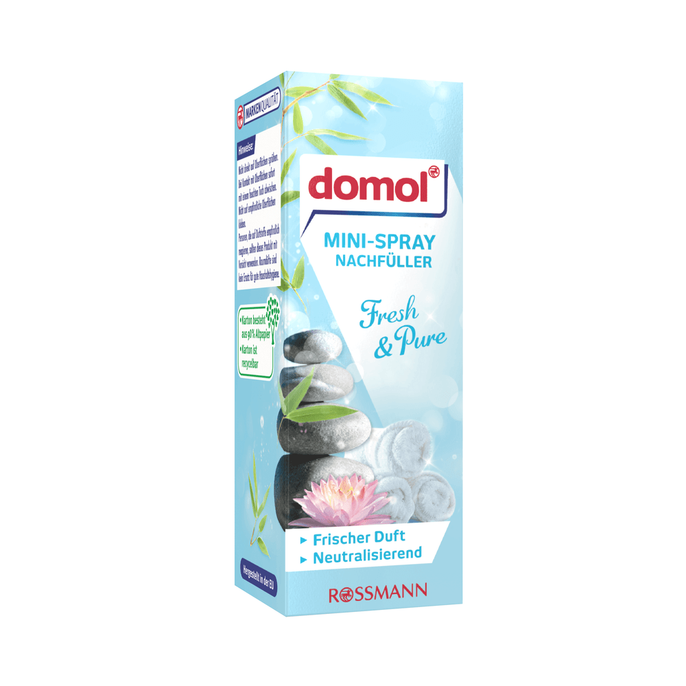 Domol hava teravetlendirici 25ml temiz ehtiyat