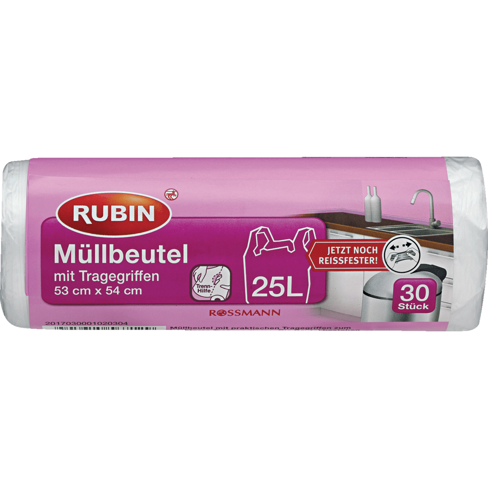 Rubin zibil torbasi tutacaqli 25l 30 ed