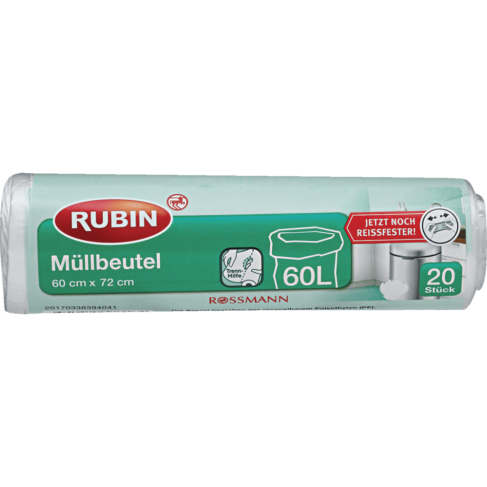 Rubin zibil torbasi 60l 20ed