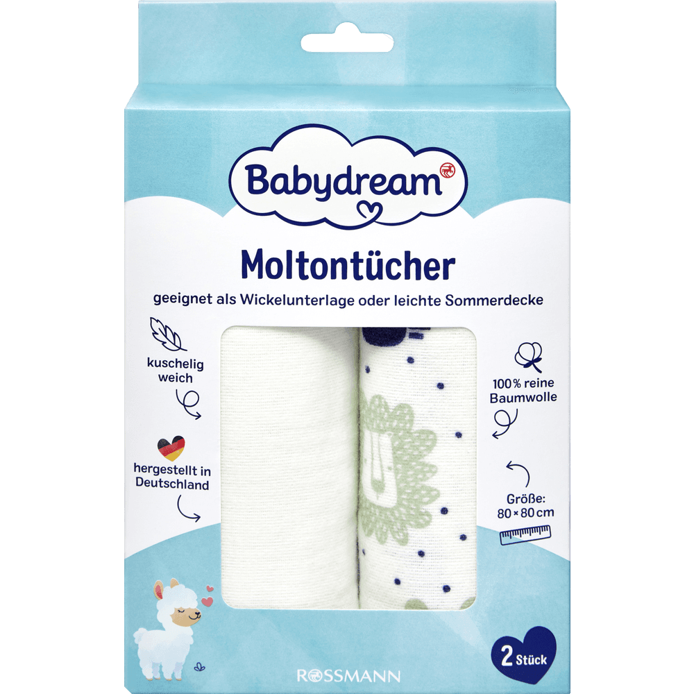 Babydream molton ortuk 80x80 2ed