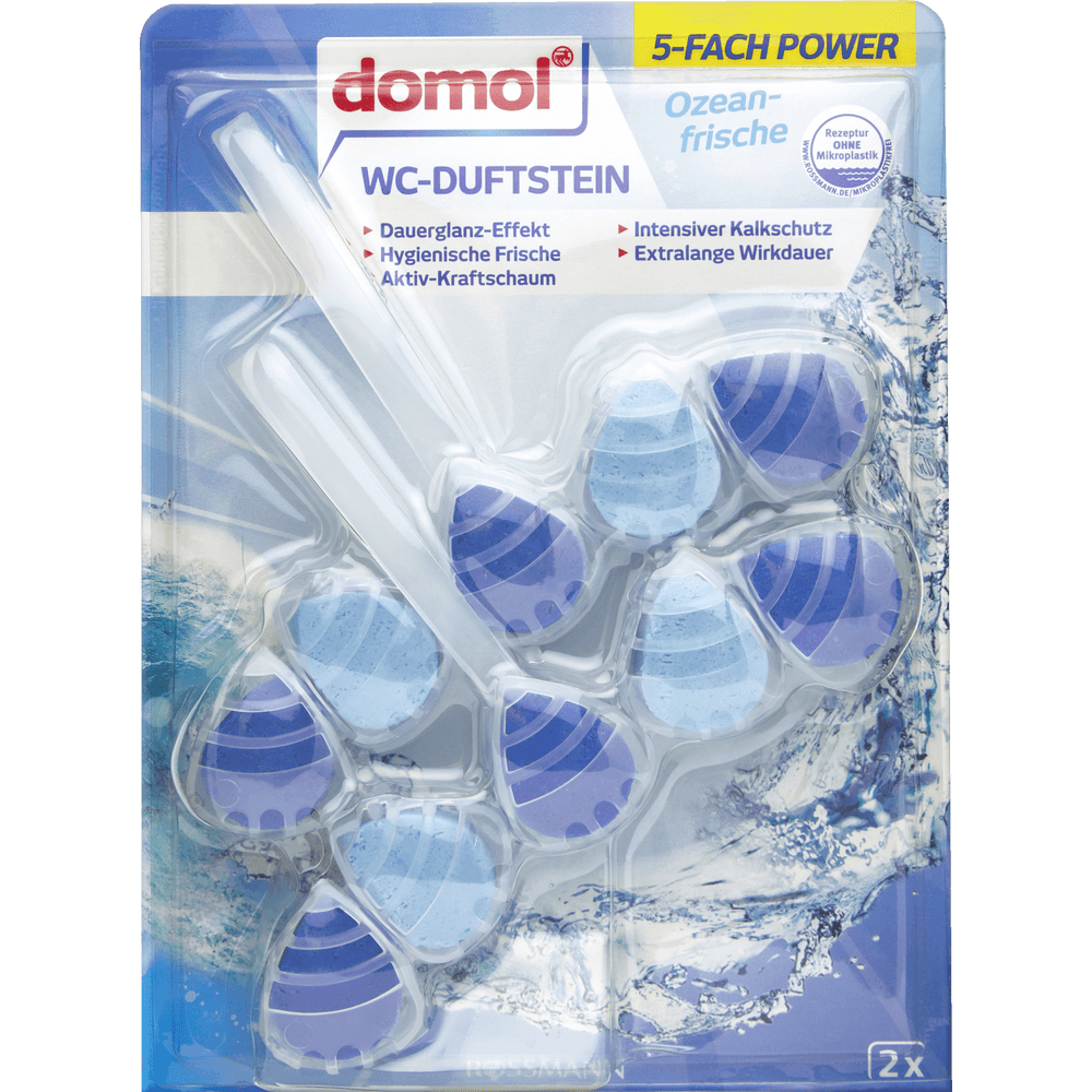 Domol unitaz temizleyici blok 2x55 gr okean