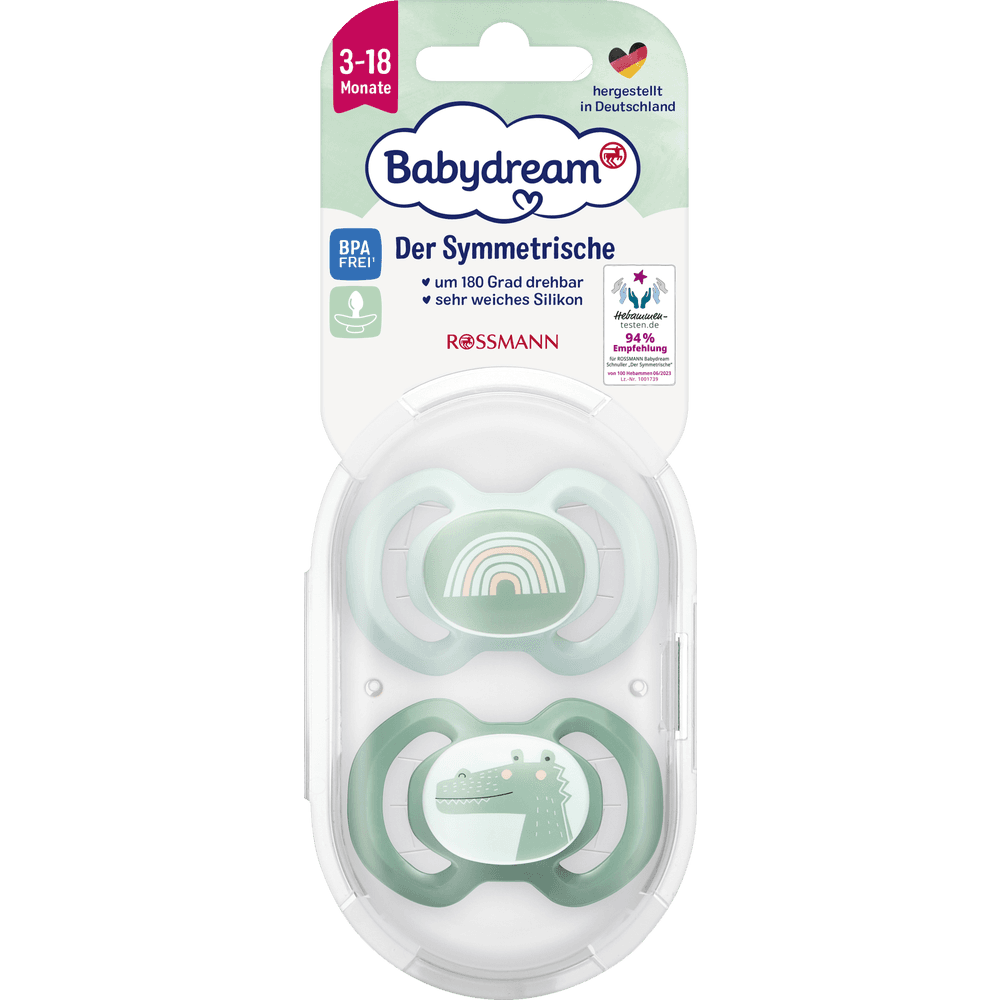 Babydream emzik simmetrik silikon 3-18 ay 2 ed