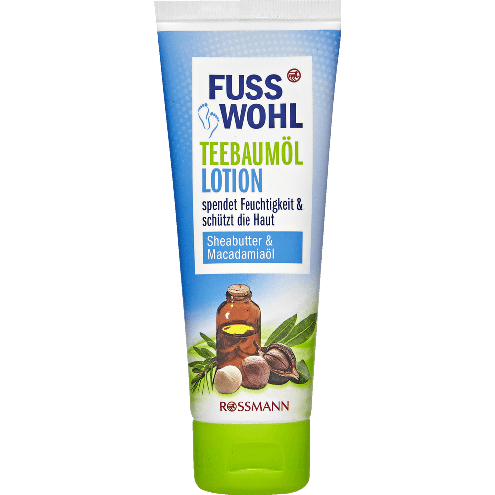 Fusswohl ayaq losyonu 75ml cay agaci yagi
