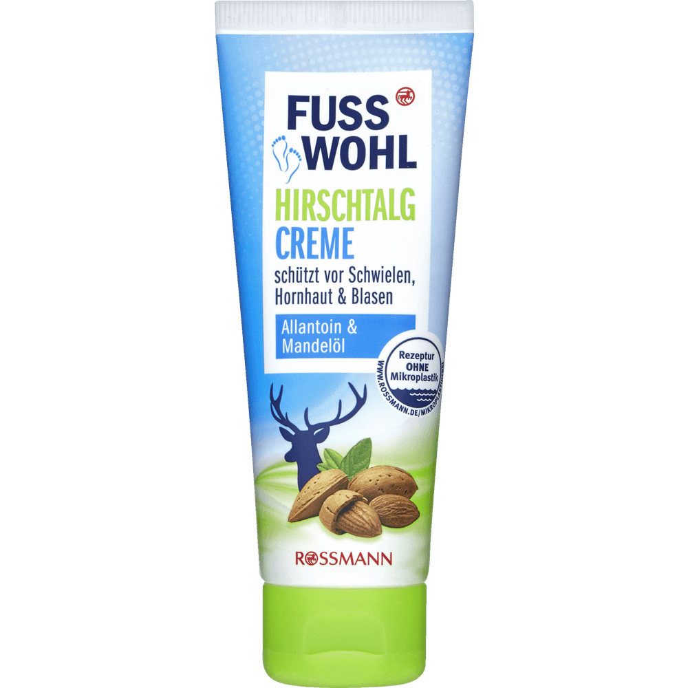 Fusswohl ayaq berpa kremi 75ml badam yag