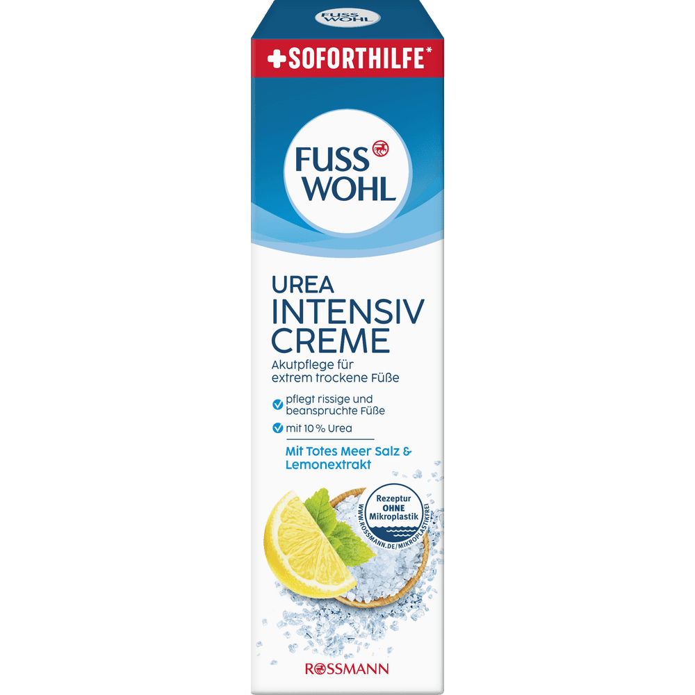 Fusswohl ayaq kremi intensiv 75ml deniz duzu 