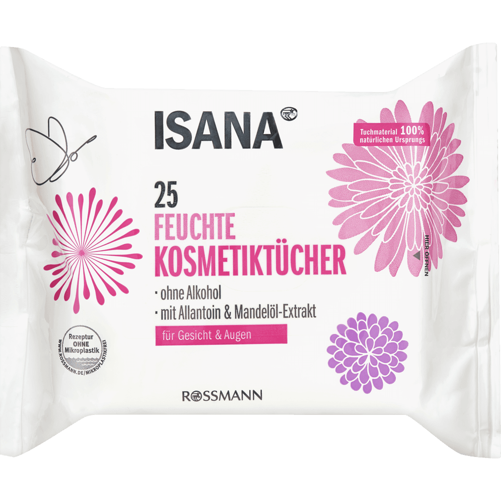 Isana uz temizleyici nem salfet 25ed nemlendirici