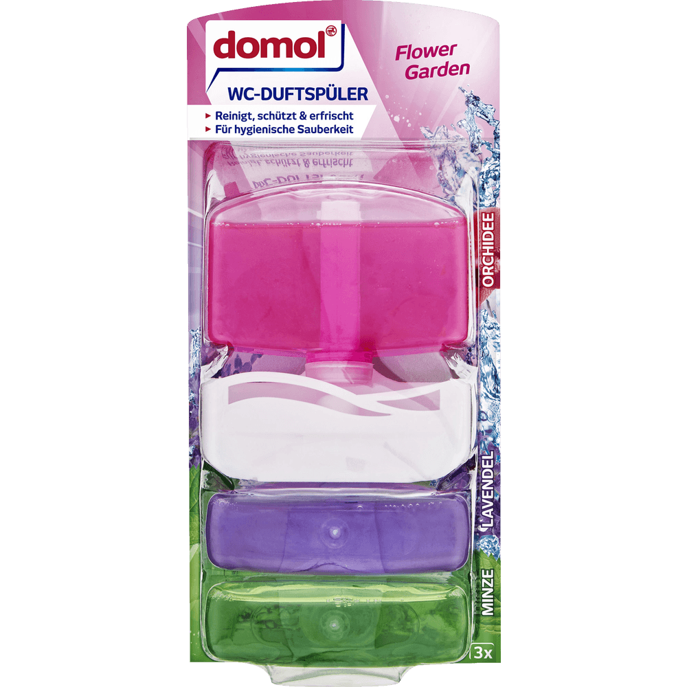Domol unitaz temizleyici blok 3x55 gr cicek