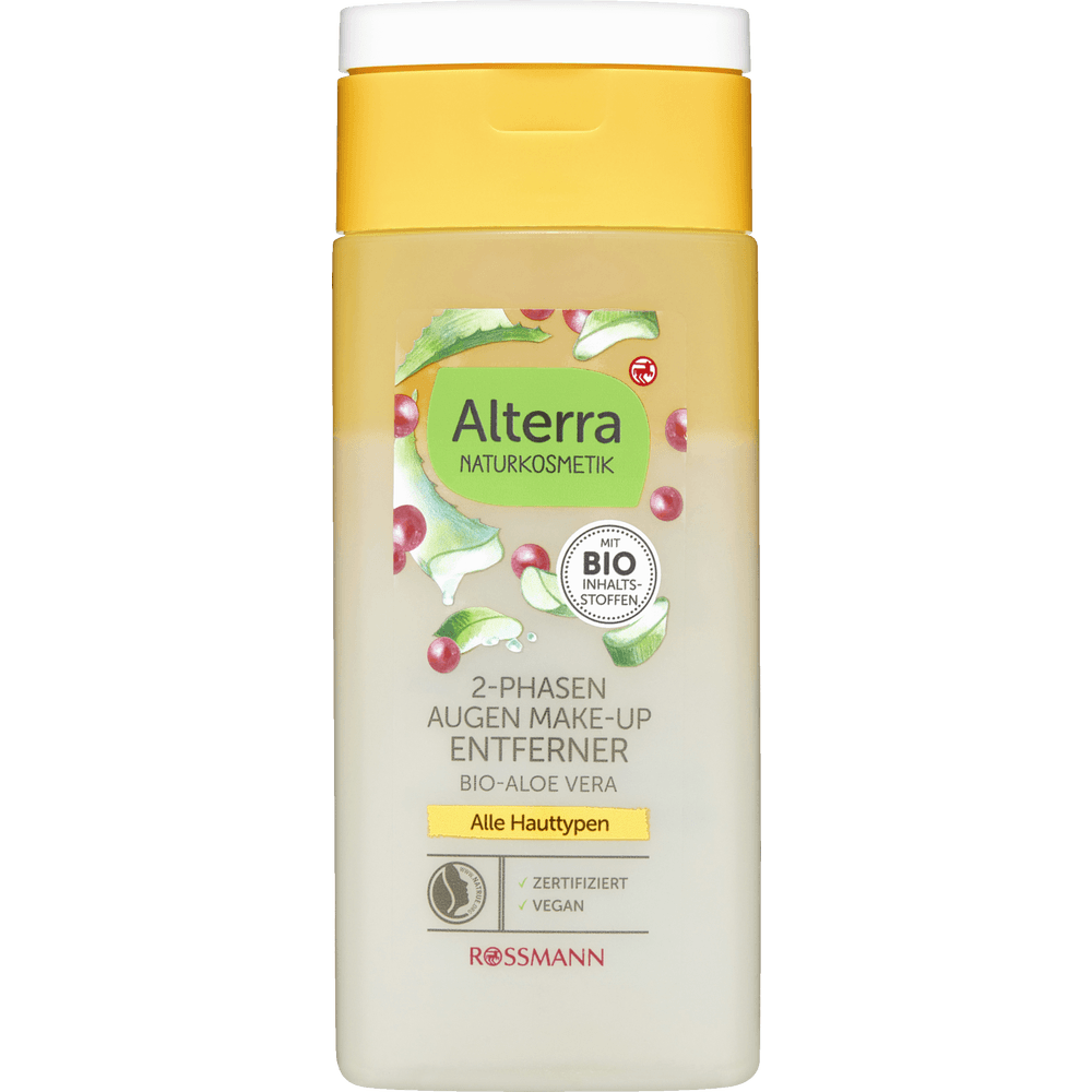 Alterra 2 fazali goz makiyaj temizle vasite 100ml