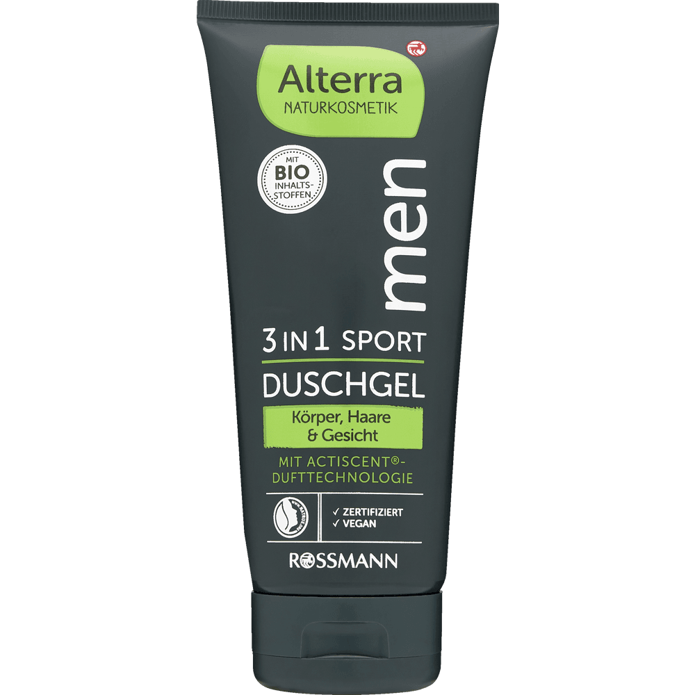 Alterra orqanik dus gel kisi 3 in 1 200ml