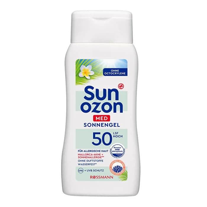 Sunozon med gunes geli uz spf 50 200ml