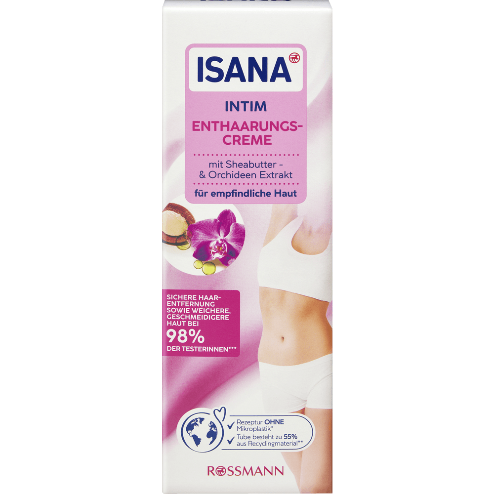 Isana depilasiya krem 100ml intim zona