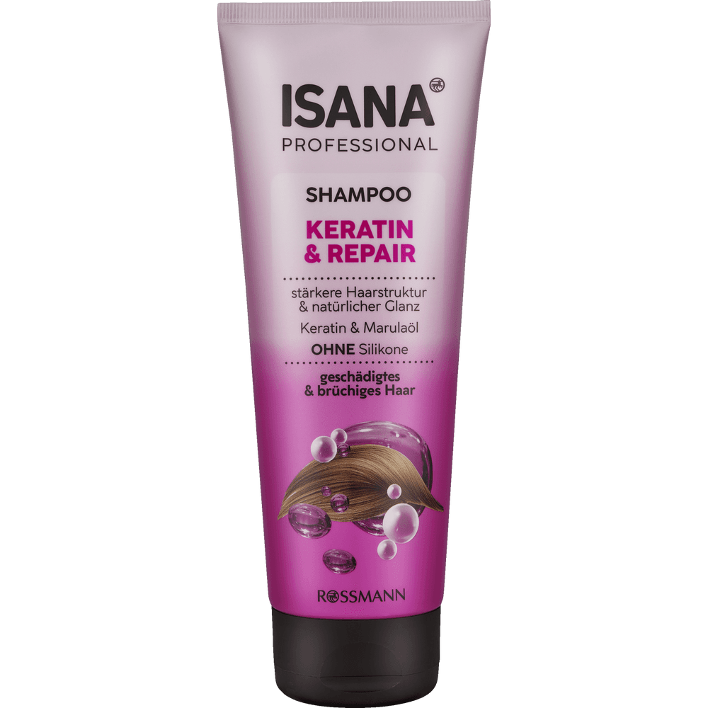 Isana prof sampun 250 ml keratin berpaedici
