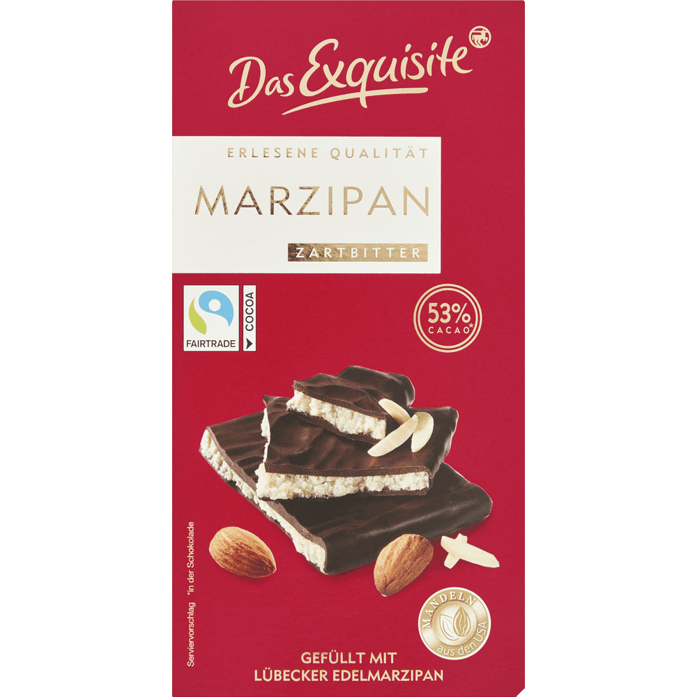 Das exquisite plitka sokolad 140 qr marzipan 
