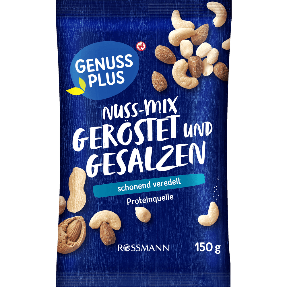 Genious plus qarisiq cerez qovrulmus duzlu 150qr