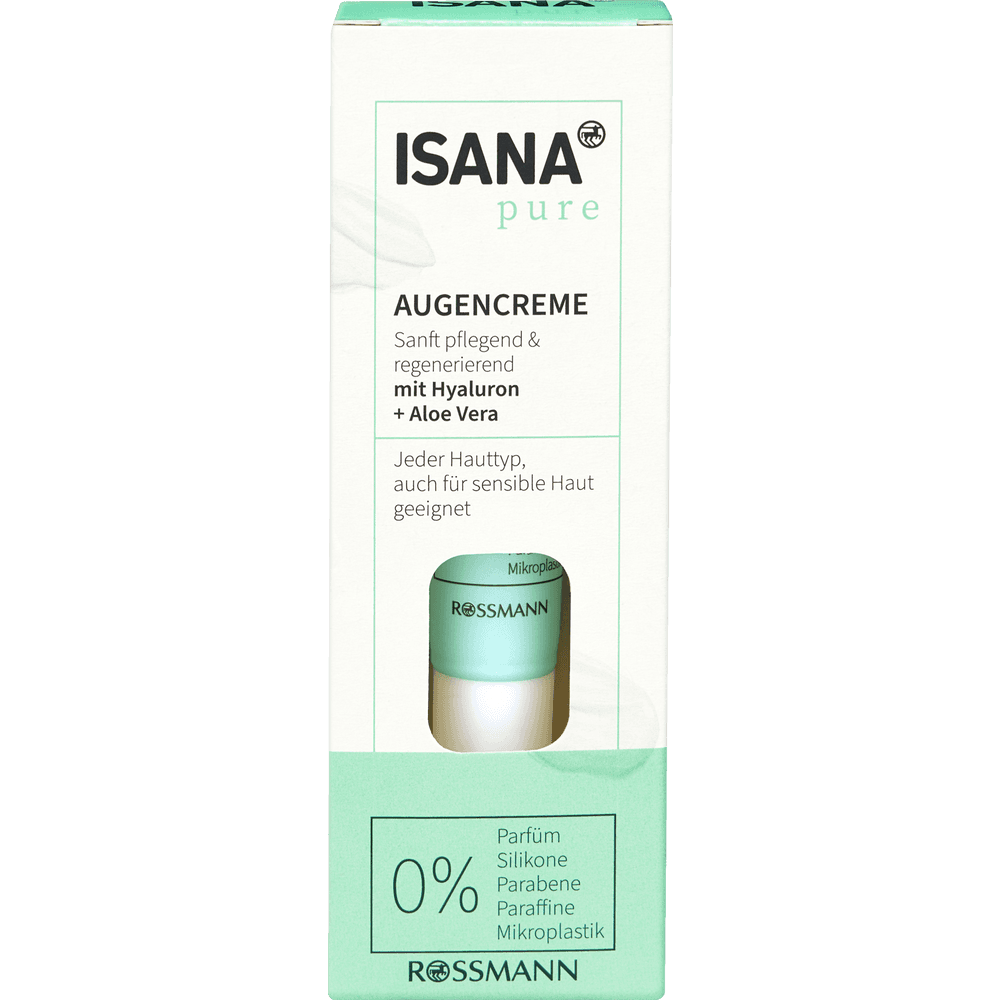 Isana pure goz krem 15ml nemlendirici