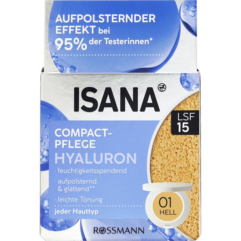 Isana hyaluron renqli nemlendirici spf15 aciq