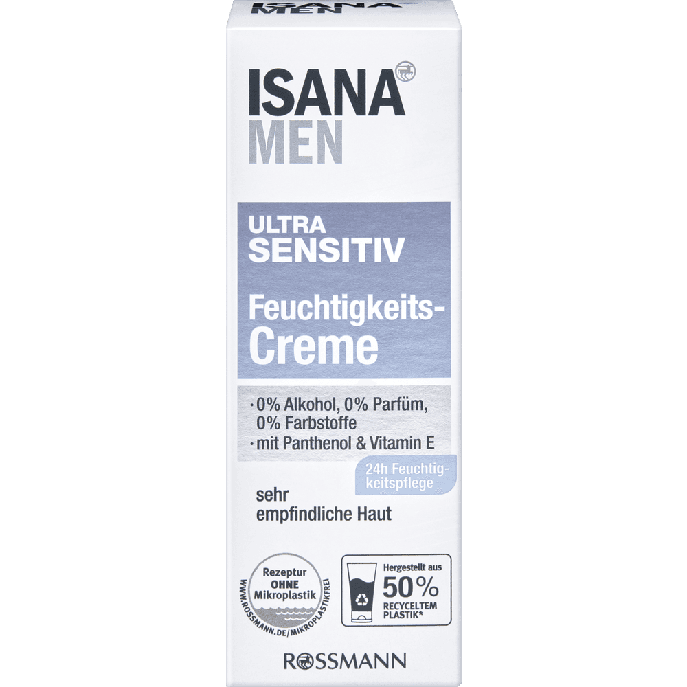 Isana kisi ucun uz krem ultra hessas 75ml nemlend