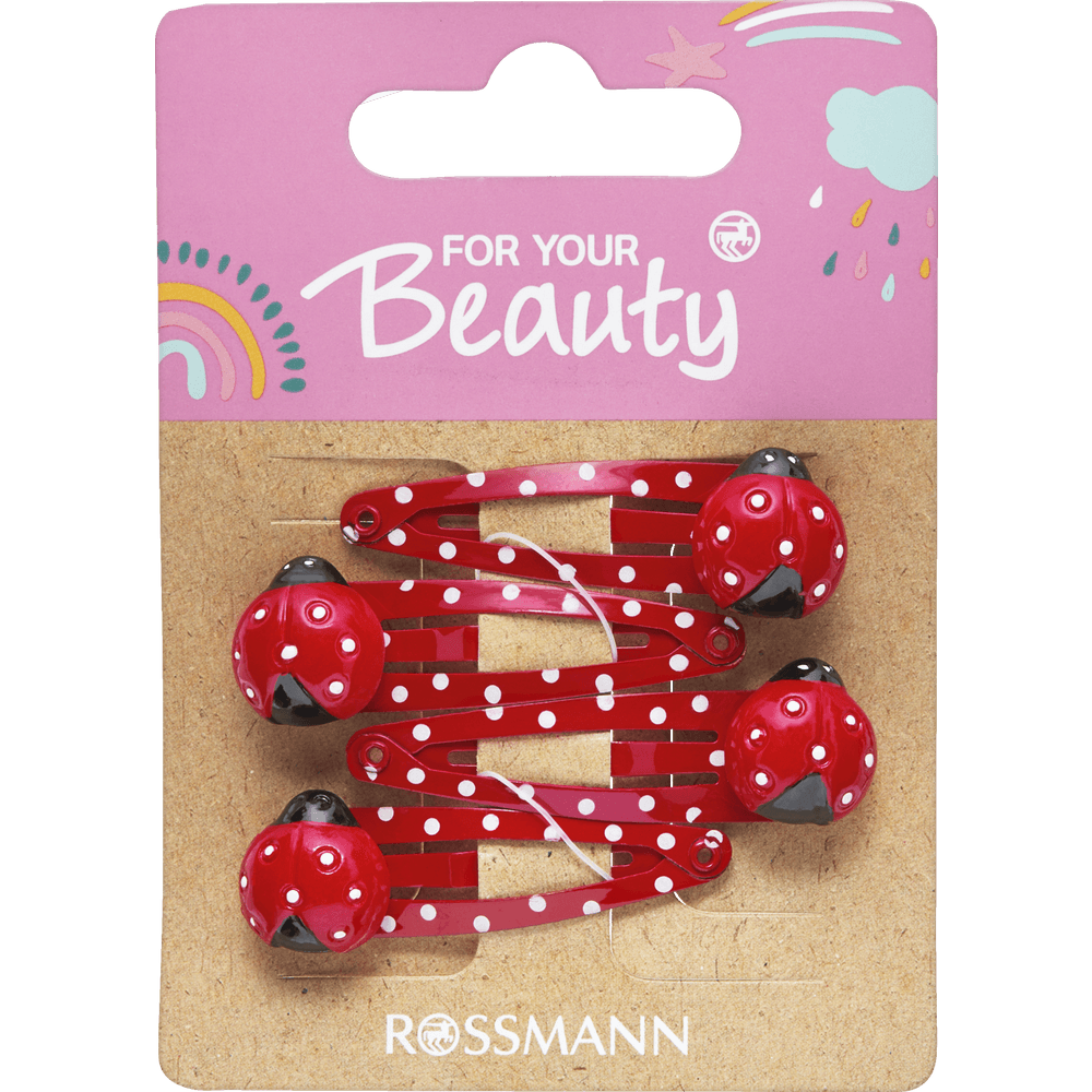 For your beauty sac klipsi kicik qirmizi 4 eded