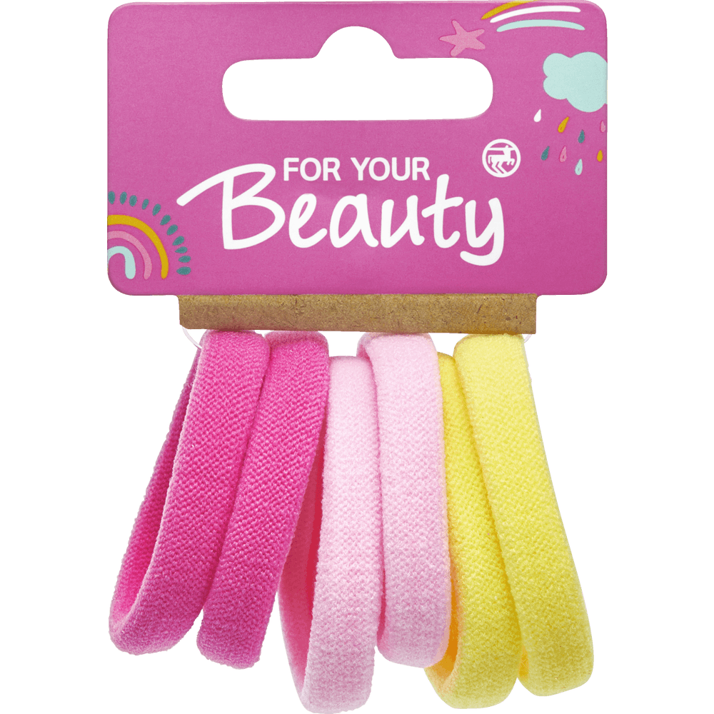 For your beauty sac rezin rengli qalin 6 eded
