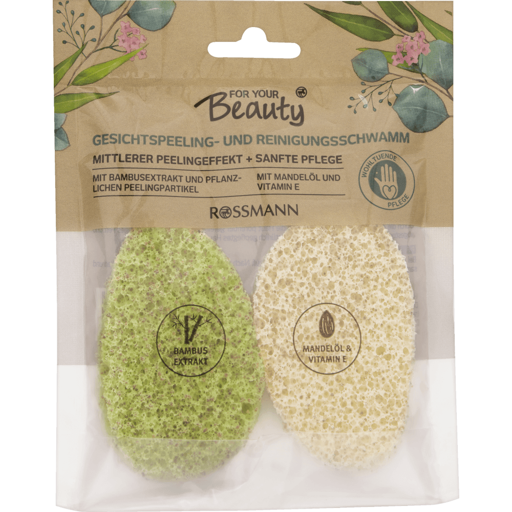 For your beauty uz ucun pilinq ve temizleme sunger