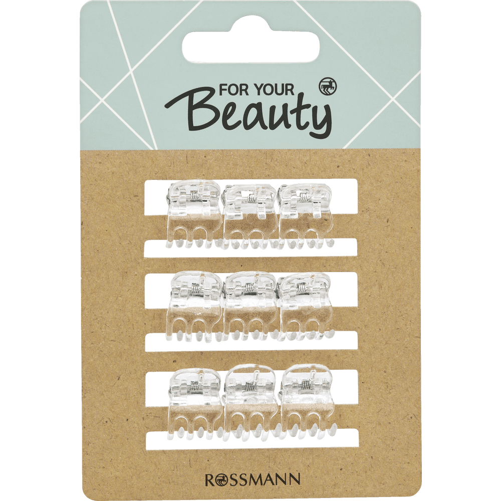 For your beauty sac klipsi kicik seffaf 9 eded