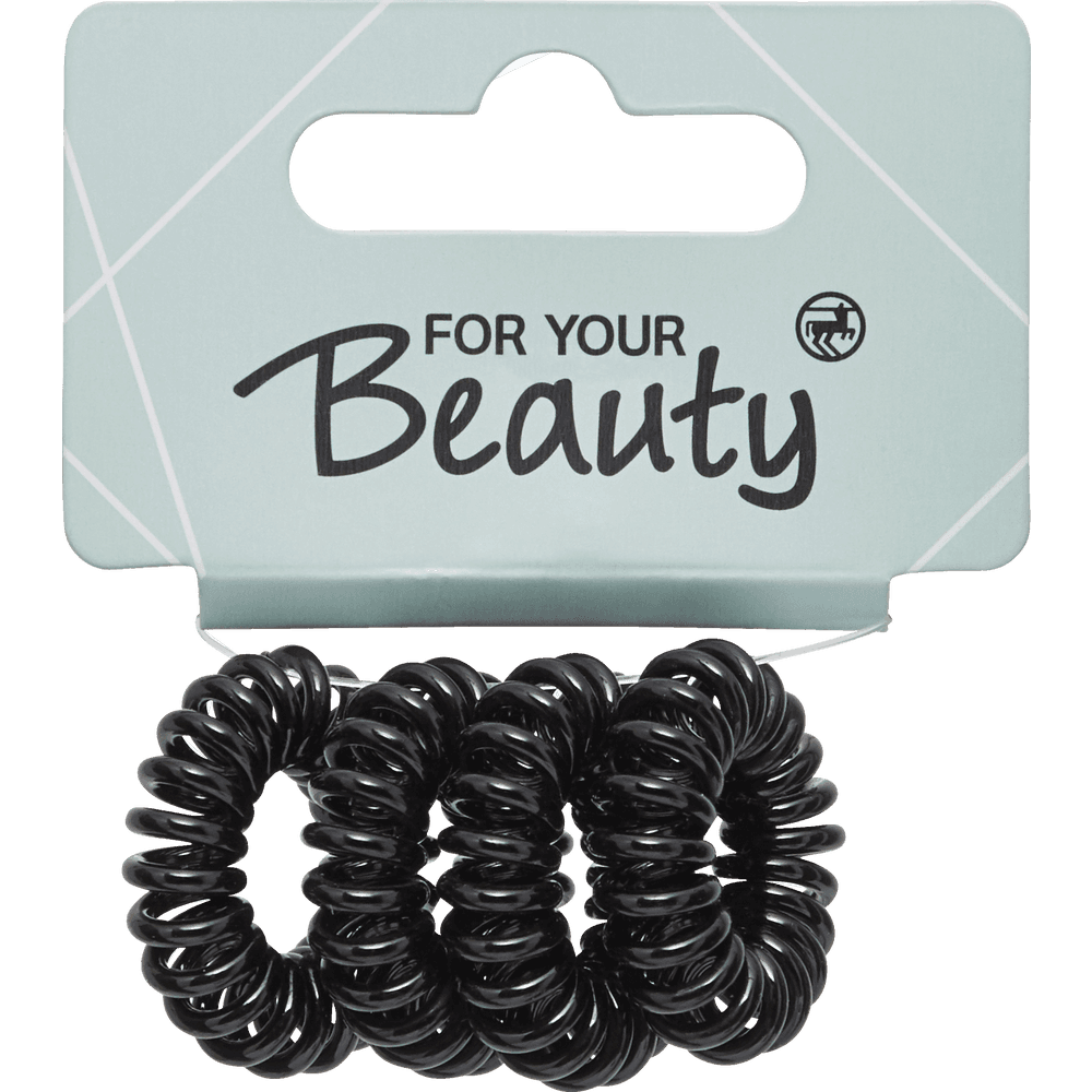 For your beauty sac rezini spiral qara 4 eded