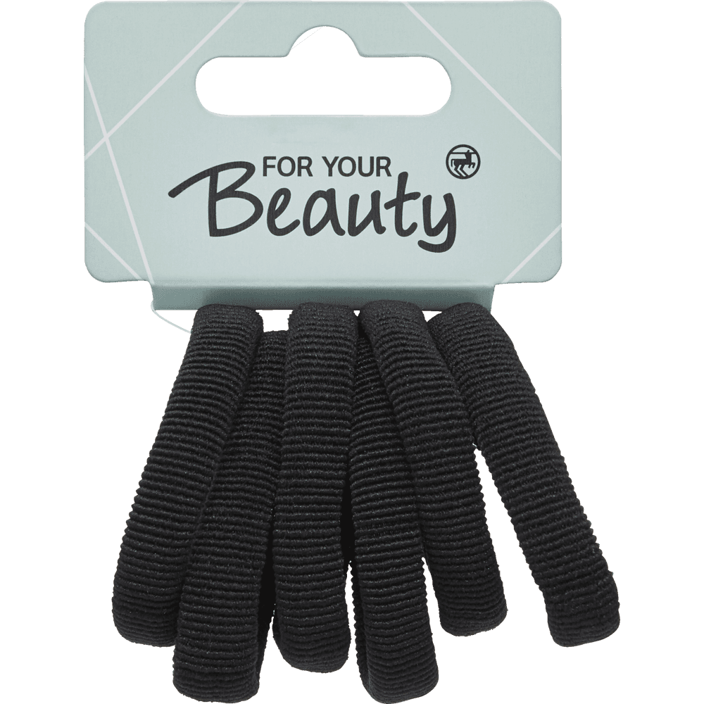 For your beauty sac rezin qara qalin 6 eded