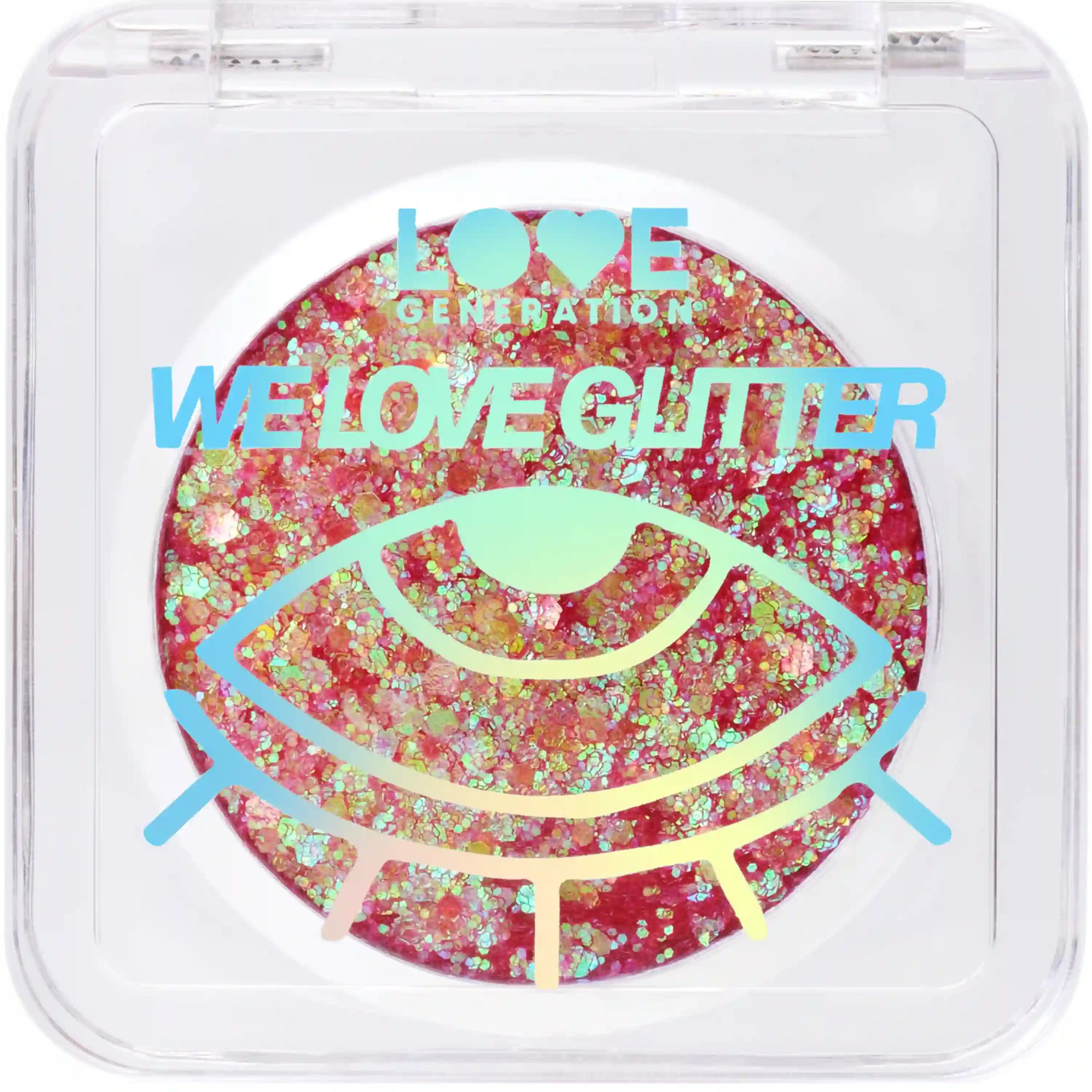 Love generation we love glitter face glitter 01