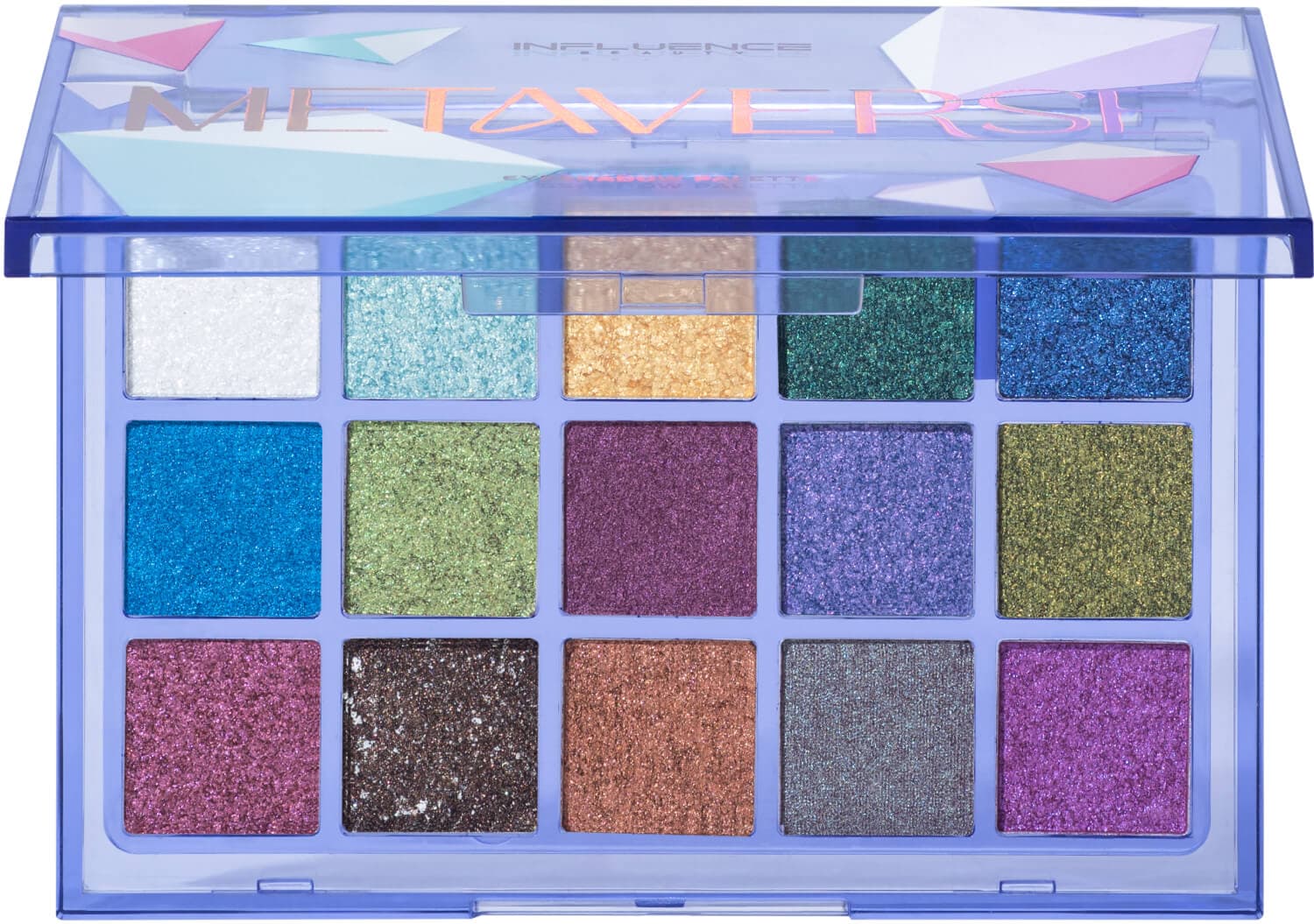 Influence beauty metaverse eyeshadow palette 01
