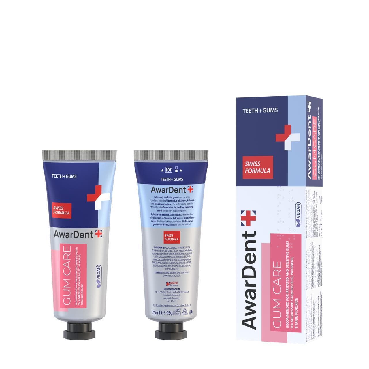 Awardent gum care diş məcunu, 75 ml