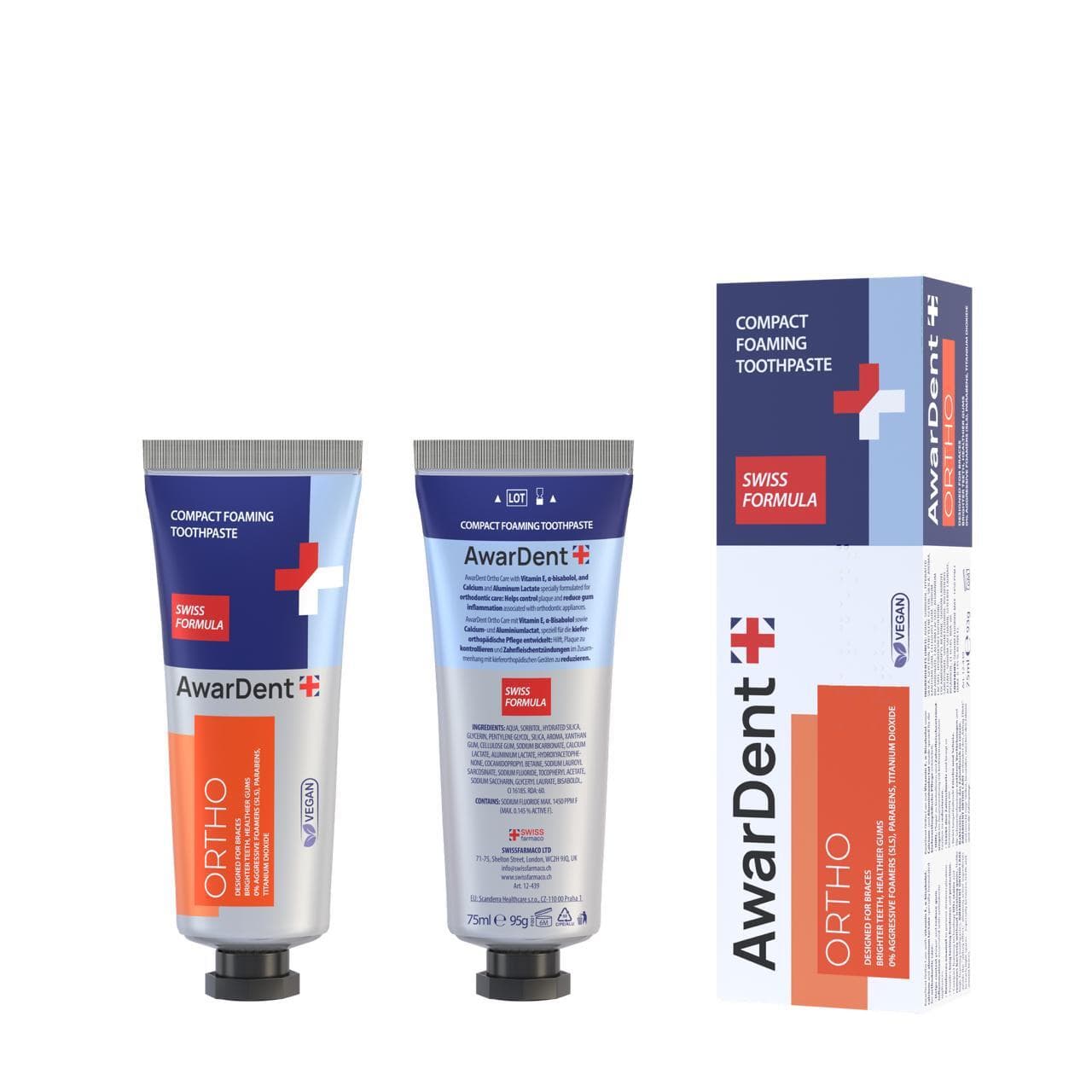 Awardent ortho diş məcunu, 75 ml