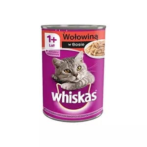 Whiskas yas pisik yemeyi 400 qr dana eti