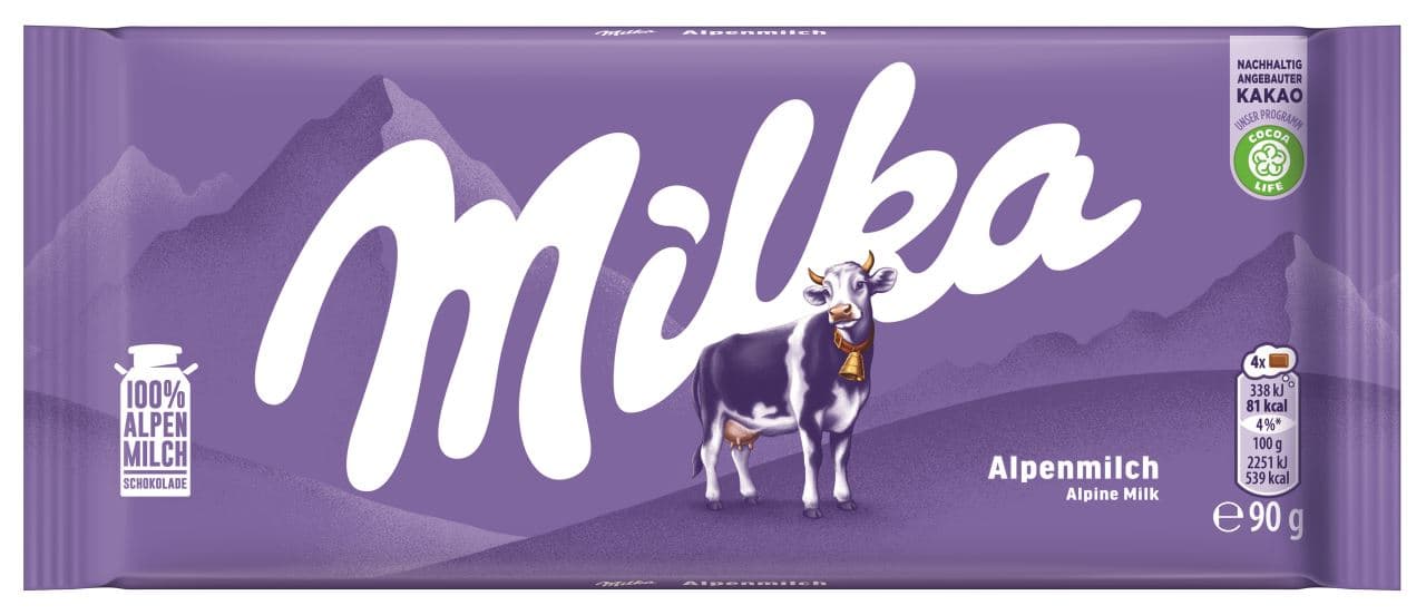 Milka sokolad 90 qr alpen